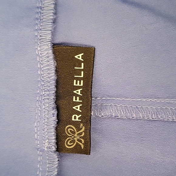 Rafaella comfort capri, pull-on Capri, high stretch, Amparo Blue, Sz 6, NWT - Picture 8 of 9